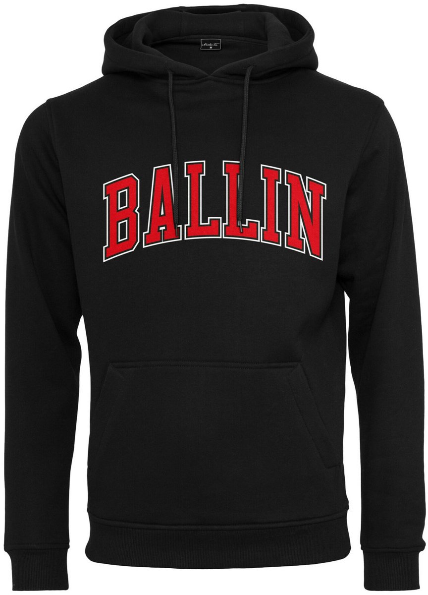 Mister Tee Ballin 23 Hoodie/trui S Zwart