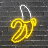 ‘Banaan’ Neon Led Wandlamp - Neon lamp- Neon verlichting - Sfeer verlichting- Sinterklaas cadeautjes