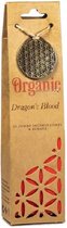 Organic Goodness Dragon’s Blood Wierookkegels + Houder (12 pakjes van 72 gram)
