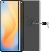 Voor vivo X50 Pro 0,3 mm 9H oppervlaktehardheid 3D gebogen oppervlak Privacyglasfilm: