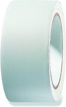 Plastic tape met kruisgleuf UV14, 50 mm x 33 m, wit