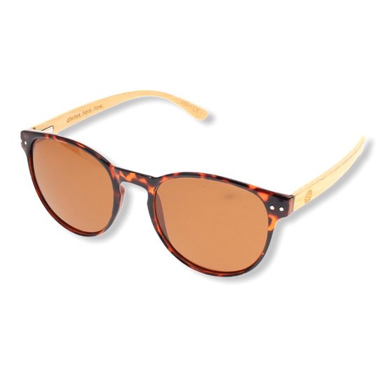 BEINGBAR Eyewear "Model 10" Sustainable Bamboo Sunglasses van BEINGBAR — afbeelding 5