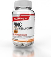 Fit&Shape Zink Bisglycinaat  (15mg/150% van ADH per capsule)   30 capsules