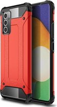 Voor Samsung Galaxy A82 5G Magic Armor TPU + pc combinatiebehuizing (rood)