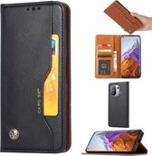 Voor Xiaomi Mi 11 Pro Kneed Huidtextuur Horizontale Flip Leren Case met Fotolijst & Houder & Kaartsleuven & Portemonnee (Zwart)