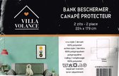 Bank beschermer/ 224 en 179 cm/ 2 zits /Zetelhoes Antraciet Grijs /Bankhoes /Meubelhoes
