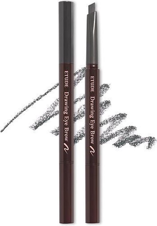 Etude House Drawing Eye Brow 04 Dark Gray Brow Pencil K Beauty NEW