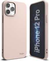 Ringke Air S Ultra-Thin Cover Gel TPU Case for iPhone 12 Pro / iPhone 12 - Roze
