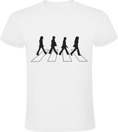 Abbey Road Heren t-shirt | the beatles | Wit