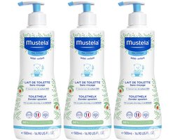Mustela Toiletmelk Voor Normale Huid Multi Pack - 3 x 500 ml
