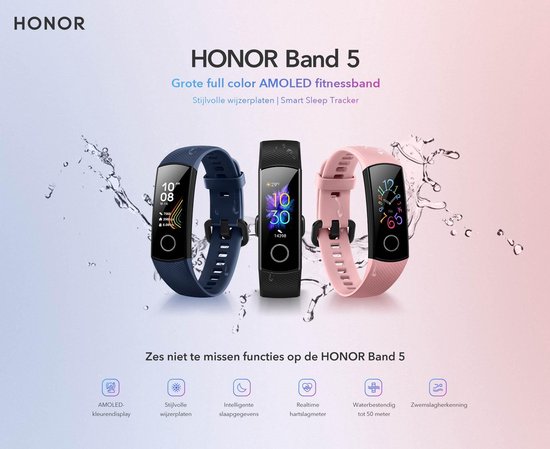 Honor Band 5 Sport Activity Tracker | bol.com