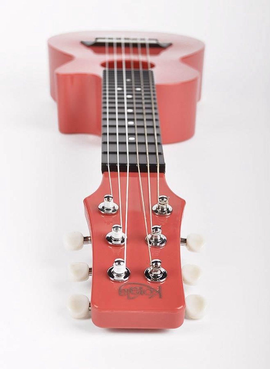 Sans Marque Mini guitare pour Enfant - Rouge - Bordure noire à