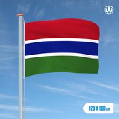 Vlag Gambia 120x180cm