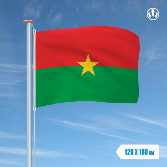 Drapeau Burkina Faso 120x180cm