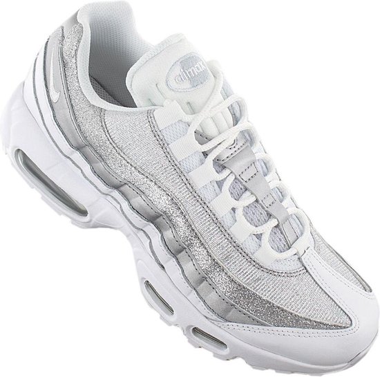 Nike Air Max 95 (W) Dames Sneakers Sport Casual Wit-Zilver DH3857-100 -... | bol.com