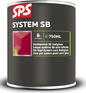 SPS- System SB - systeemlak halfglans - RAL 7035 -grijs - 750 ml- 0.75 liter