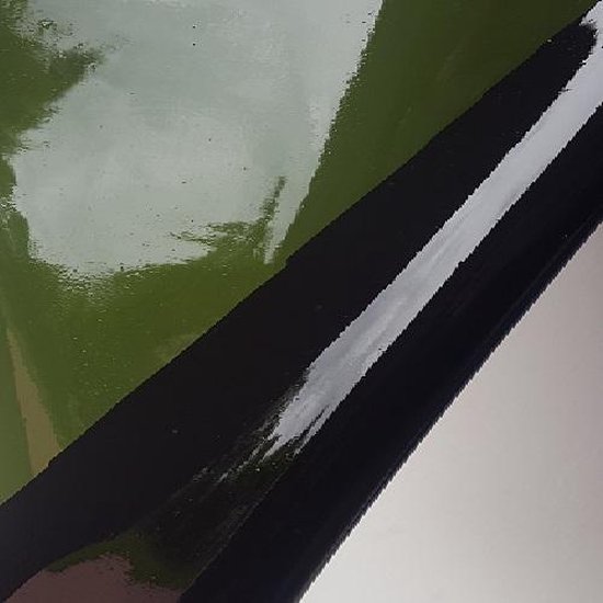 kanaal lager wetenschapper Latex rubber stof - Groen/Zwart - 2 kleuren dubbelzijdig - 0.40 mm  LatexRepair | bol.com
