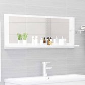 SALE Badkamer spiegel XL - hoogglans wit - badkamerspiegel - spiegel - meubel - industrieel - modern - Nieuwste Collectie