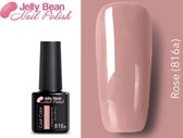 Jelly Bean Nail Polish Gel Nagellak - Gellak - Rose (816a) - UV Nagellak 8ml