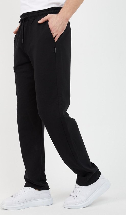 Pantalon de survêtement homme Comeor - noir - XL - pantalon d'entraînement homme - Pantalon de sport long