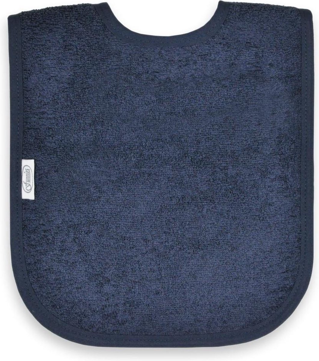 Goedkoopste Slabbetje Navy 4 stuks [Slabber] [Slab Navy] [Uni Line] [Baby]