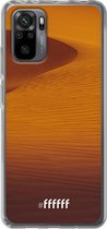 6F hoesje - geschikt voor Xiaomi Redmi Note 10 Pro -  Transparant TPU Case - Sand Dunes #ffffff