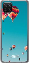 6F hoesje - geschikt voor Samsung Galaxy A12 - Transparant TPU Case - Air Balloons #ffffff