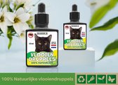 Vlooiendruppels kat Tot 4kg - Vlooien - 100% natuurlijk - Eco-friendly - Vachtdruppels