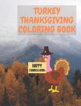 Turkey Thanksgiving Coloring Book