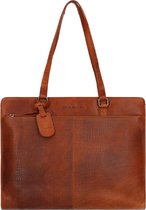 Dimagini Classics 15,6" Croco Businessbag cognac