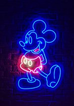 OHNO Neon Verlichting Mouse 1 - Neon Lamp - Wandlamp - Decoratie - Led - Verlichting - Lamp - Nachtlampje - Mancave - Neon Party - Kamer decoratie aesthetic - Wandecoratie woonkame