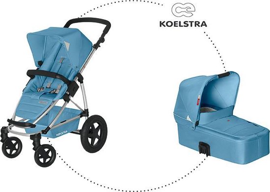 Kinderwagen Combi Koelstra - Licht Blauw