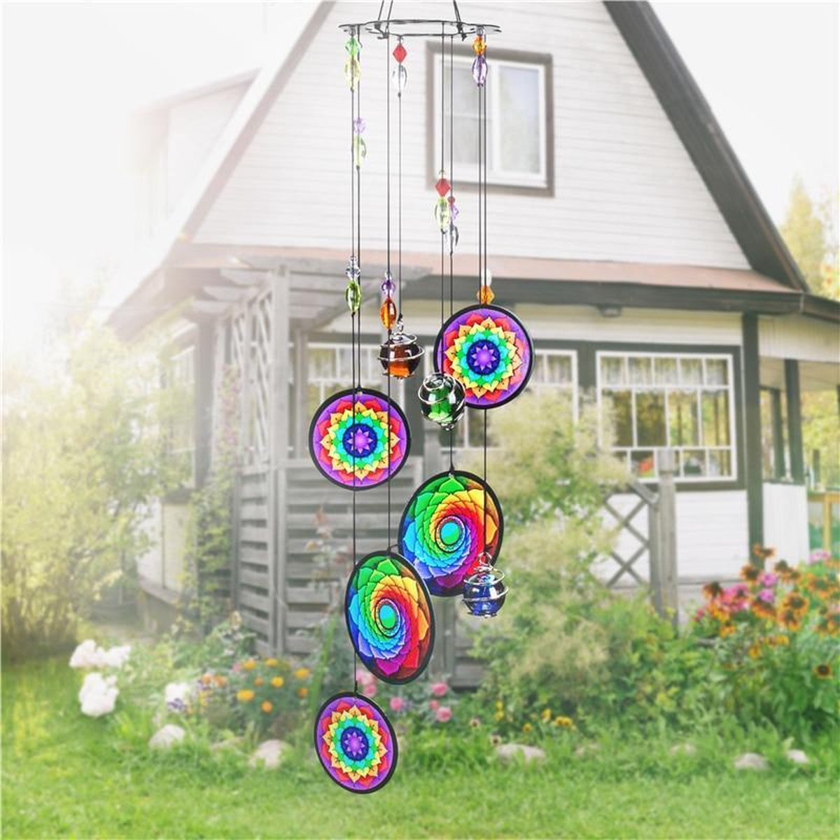 Turks Windgong Met Kralen Wind Chimes Windvanger Tuin