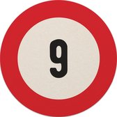 Bierviltjes 9 jaar | Bierviltjes 20 stuks | Bierviltjes verjaardag| Bierviltjes gefeliciteerd