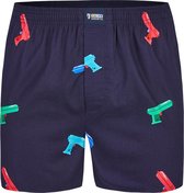 Happy Shorts Wijde Boxershort Waterpistool - Maat  M