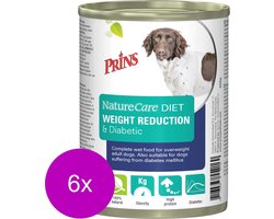 Prins NatureCare Dog Diet Weight Reduction&Diabetic 6x0,4kg