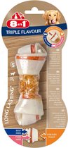 8in1 Delights Kauwknook Triple Flavour Kip&Varken&Rund - Hondensnacks - S