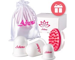Premium cellulite massage apparaat - Anti cellulitis cupping cups set | Athena