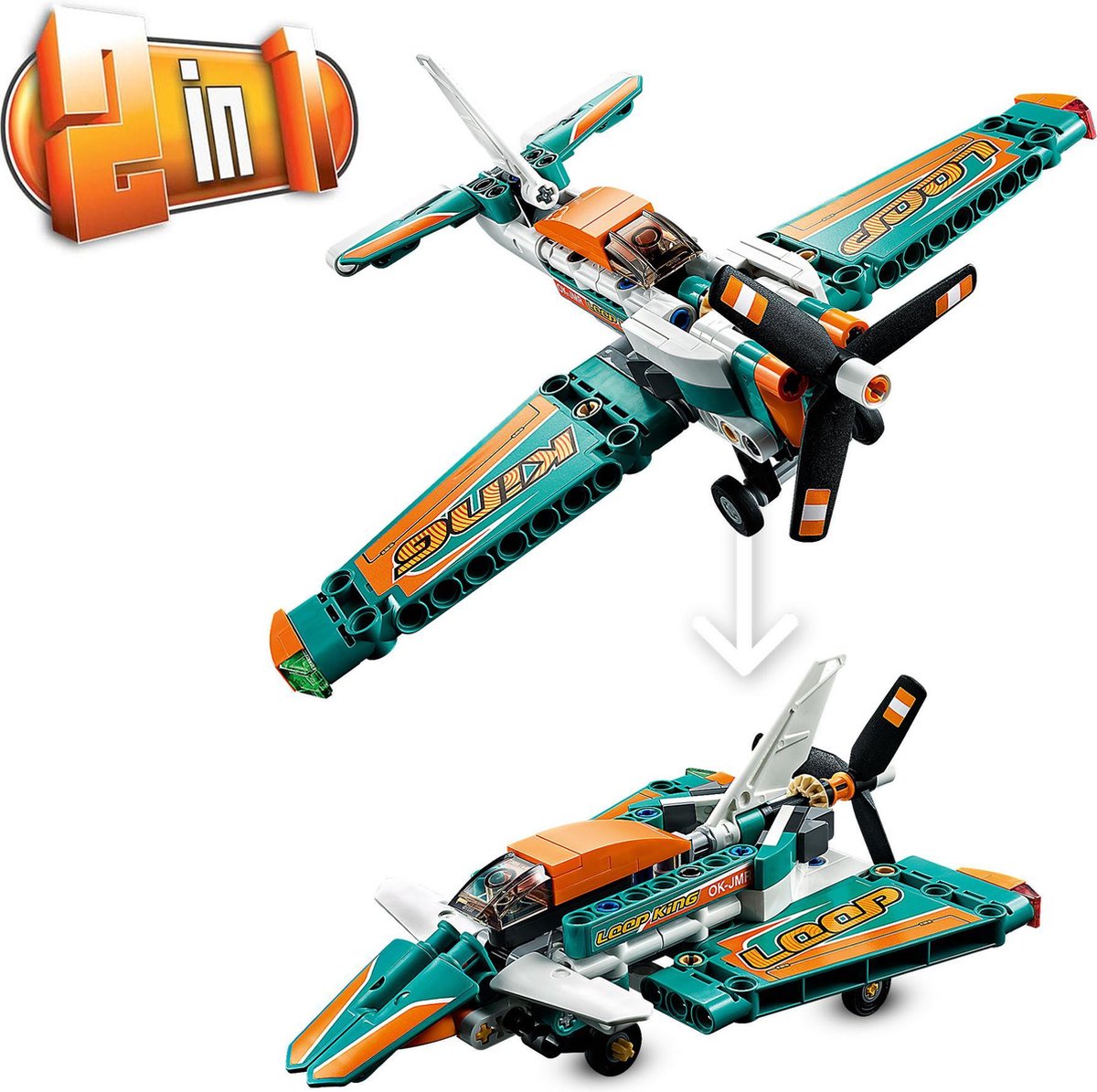 LEGO Technic Racevliegtuig - 42117 | bol.com