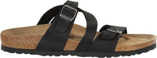 Birkenstock slipper SALINA Camberra Old Black narrow Birko-Flor Nubuck -  Maat 36 | bol.com