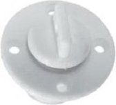 Lalizas Drain Socket w/4-Holes w/Plug, Round ÿ43mm, White