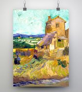 Poster De oude molen - Vincent van Gogh - 50x70cm
