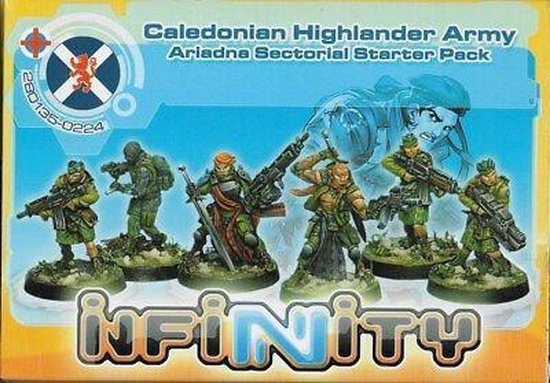 Afbeelding van het spel Infinity Caledonian Highlander Army