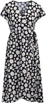 Daisy midi dress black