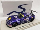 TVR Tuscan 400R #89 Le Mans 2004 (Paars) (10cm) 1/43 Spark - Modelauto - Schaalmodel - Model auto - Miniatuurautos - Miniatuur auto