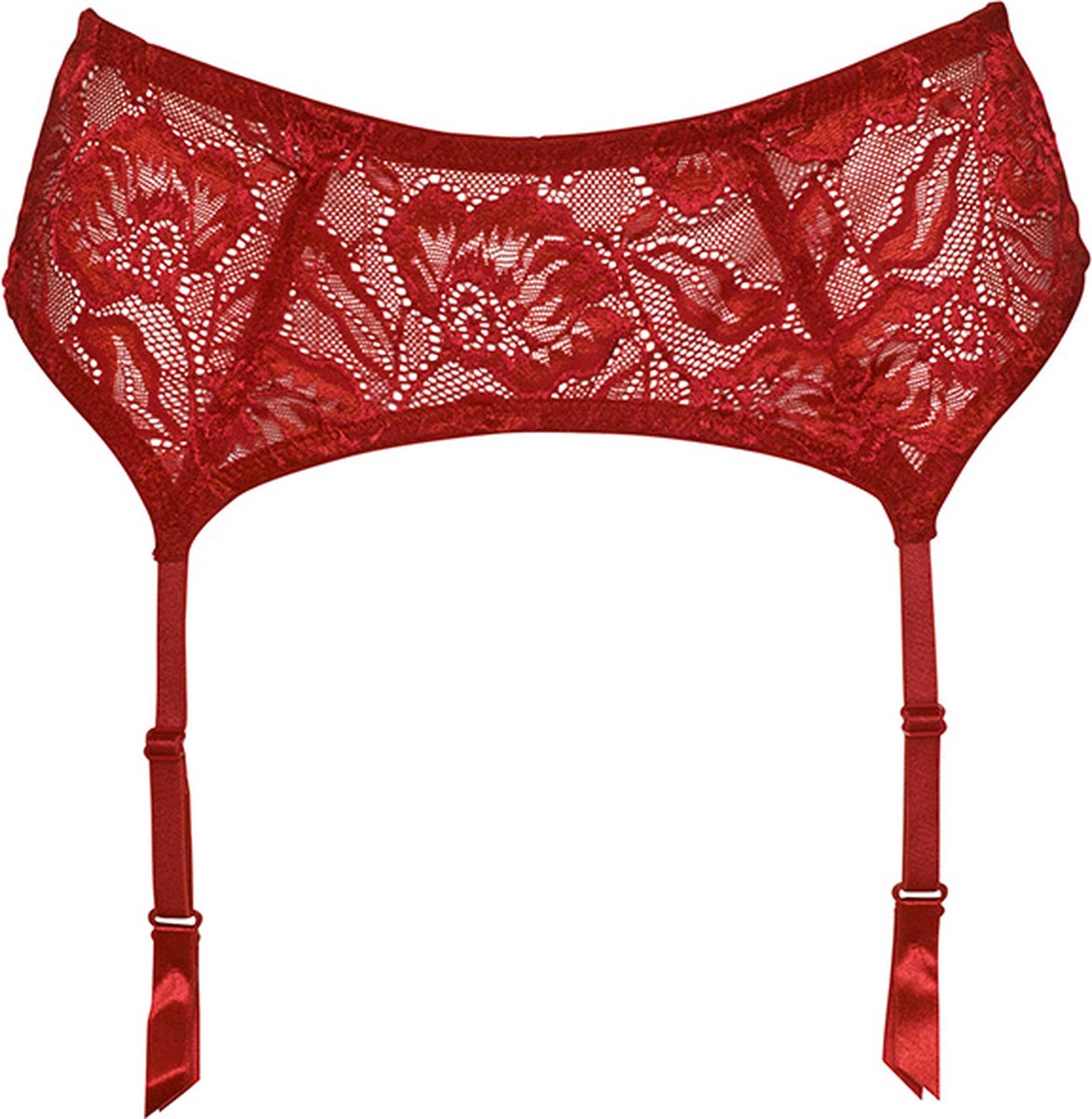 Goedkoopste After Eden Anna Dames Jarretelgordel - Rood - Maat XL