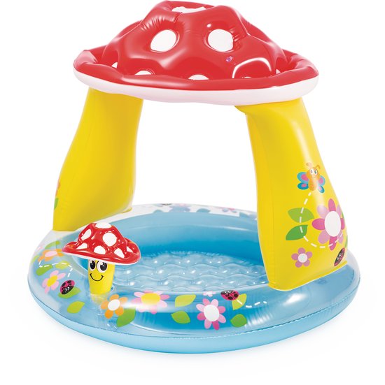 Intex Baby Opblaaszwembad Paddestoel- Ø 102 x 89 cm