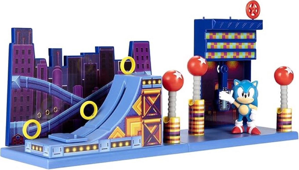SONIC 6CM STUDIOPOLIS PLYSET