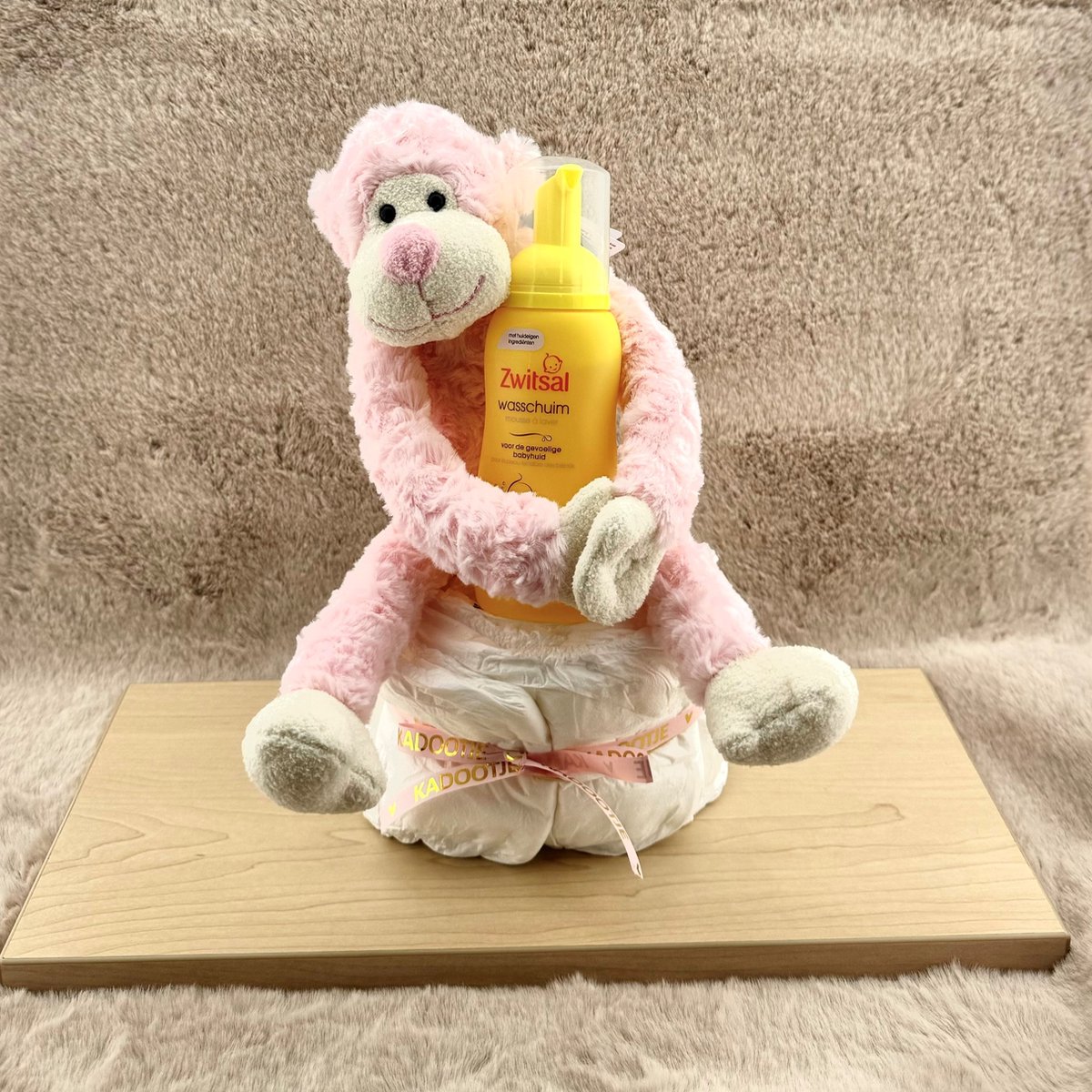 Goedkoopste Baby •Luiertaart Meisje• - Cadeau voor Vrouwen - Perfect Gifts