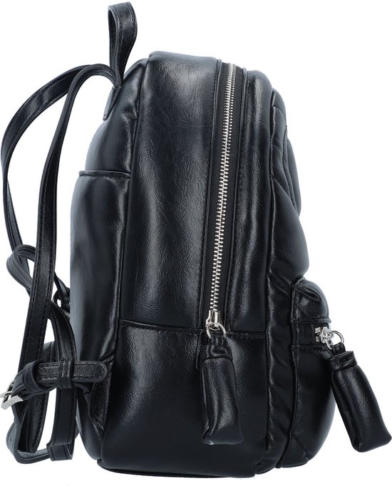 Sac à Dos LIU JO Felce – Noir (Nero), En Polyuréthane, Neuf Avec Housse